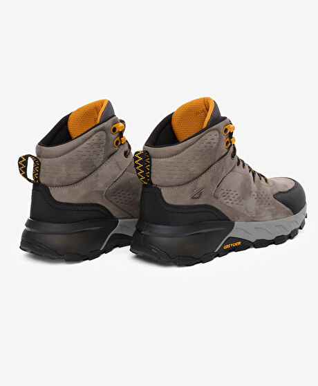 Erkek Koyu Gri Su Geçirmez Outdoor Bot