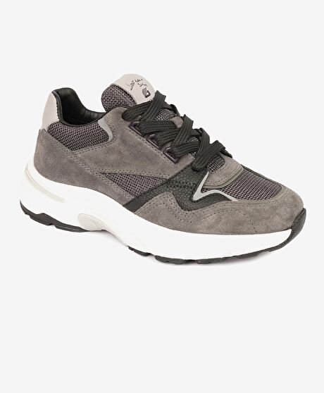 Kadın Füme Hakiki Deri Spor Ayakkabı