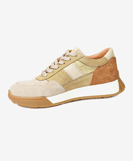Greyder LAB Kadın Kahverengi Krem Spor Ayakkabı