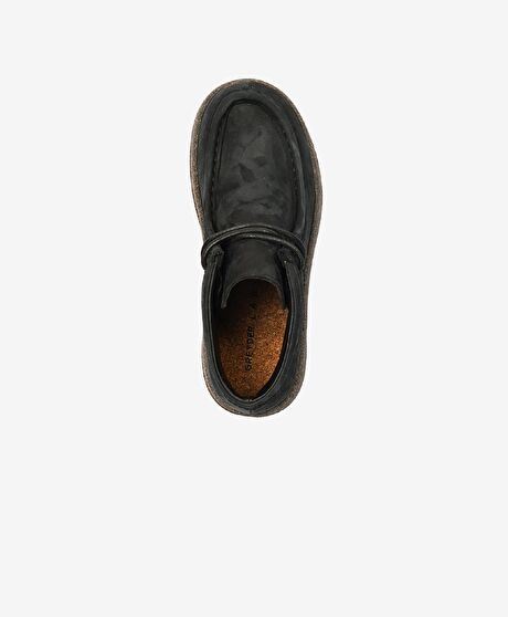 Greyder LAB Kadın Siyah Hakiki Deri Sneaker Bot