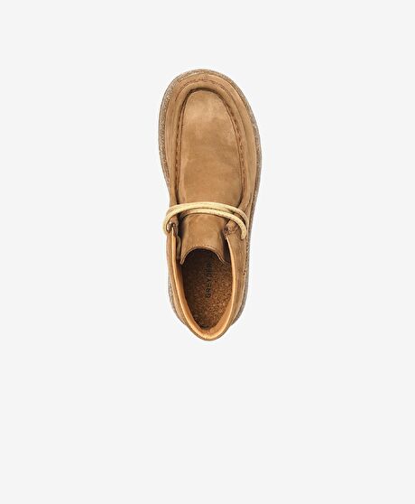 Greyder LAB Kadın Kahverengi Hakiki Deri Sneaker Bot