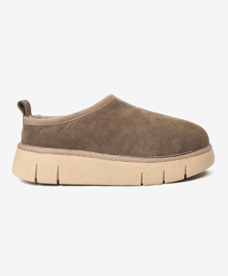 Kadın Vizon Süet Hakiki Deri Casual Ayakkabı