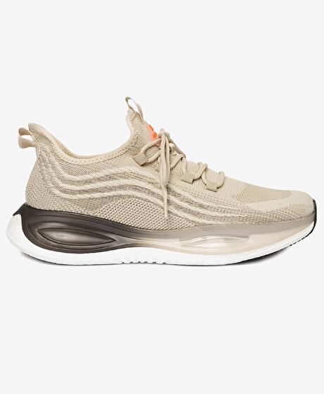 Erkek Bej Turuncu Spor Ayakkabı