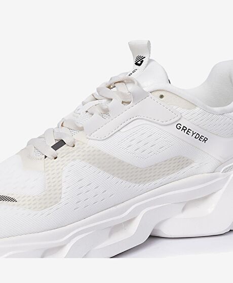 Erkek Beyaz Siyah Spor Ayakkabı