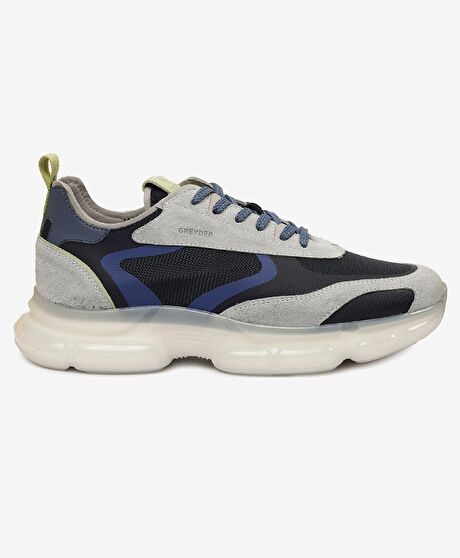 Erkek Beyaz Hakiki Deri Spor Ayakkabı