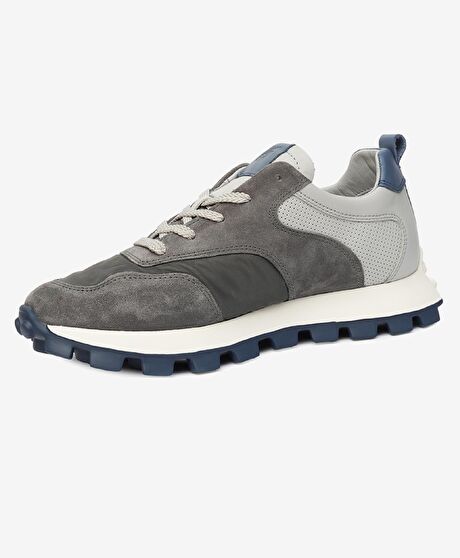 Erkek Füme Hakiki Deri Spor Ayakkabı