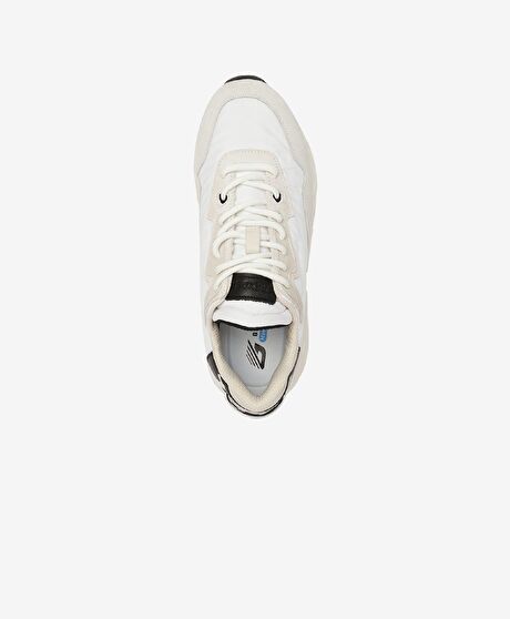 Erkek Beyaz Hakiki Deri Spor Ayakkabı