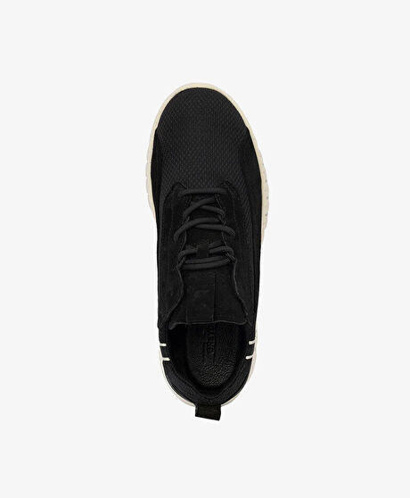 Erkek Siyah Hakiki Deri Spor Ayakkabı