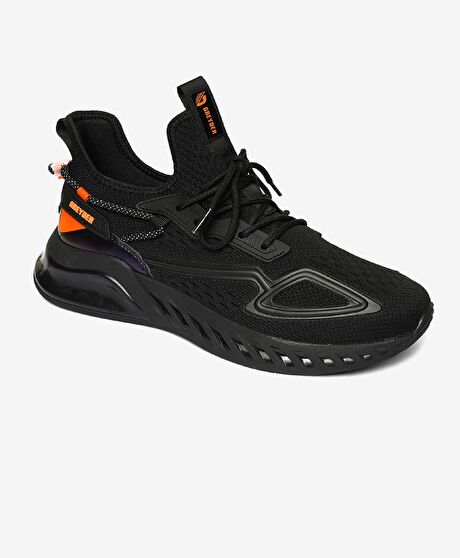 Erkek Siyah Sneaker Ayakkabı