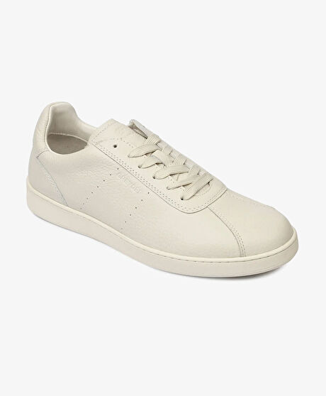 Erkek Kirli Beyaz Hakiki Deri Casual Ayakkabı