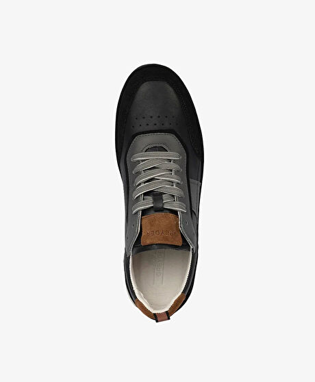 Erkek Siyah Hakiki Deri Casual Ayakkabı