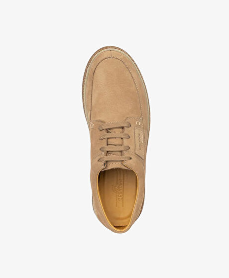 Erkek Vizon Hakiki Deri Nubuk Comfort Ayakkabı