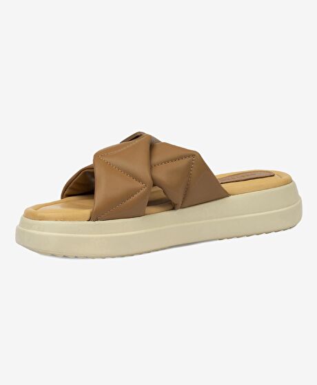 Kadın Taba Hakiki Deri Terlik