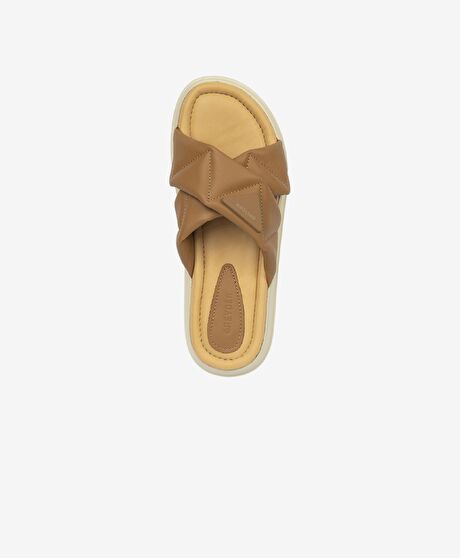 Kadın Taba Hakiki Deri Terlik