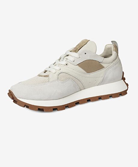 Kadın Beyaz Hakiki Deri Spor Ayakkabı