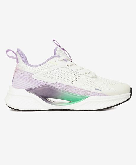 Kadın Beyaz Lila Spor Ayakkabı