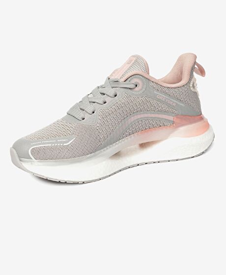 Kadın Açık Gri Pudra Spor Ayakkabı