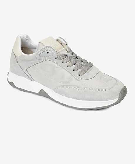 Kadın Açık Mavi Hakiki Deri Spor Ayakkabı