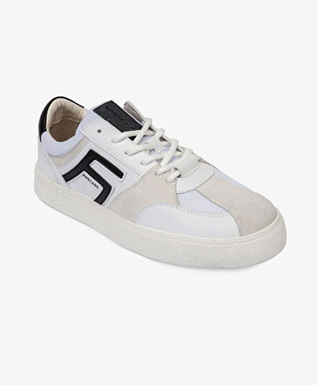 Greyder LAB Kadın Beyaz Siyah Sneaker Ayakkabı