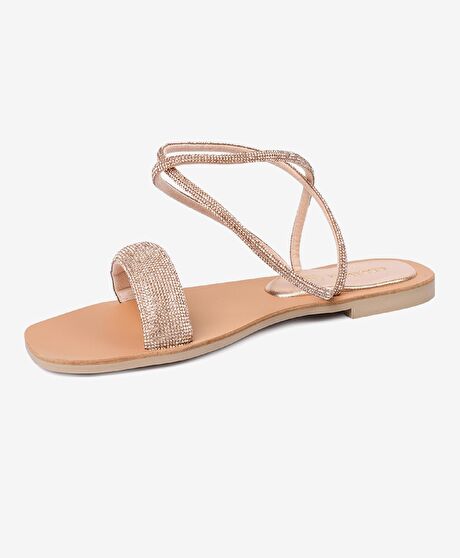 Kadın Pembe Hakiki Deri