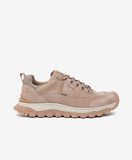 Erkek Vizon Hakiki Deri Su Geçirmez Outdoor Ayakkabı