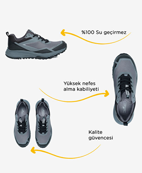 Erkek Füme Su Geçirmez Outdoor Ayakkabı