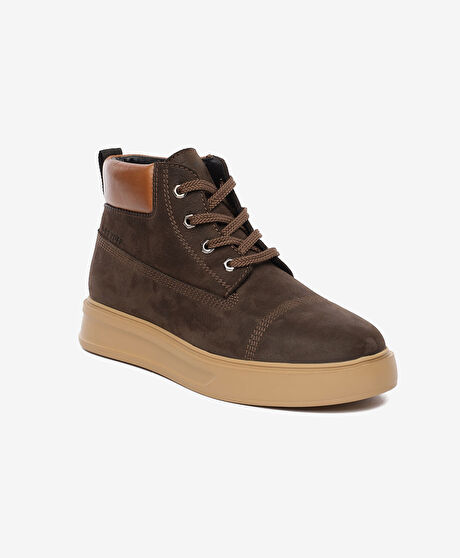 Erkek Duman Hakiki Deri Bot