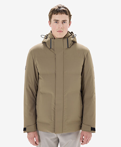 Erkek Kum Suya Dayanıklı Kaz Tüyü Mont