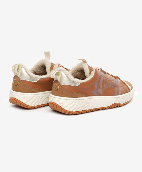 Greyder LAB Kadın Taba Hakiki Deri Sneaker Ayakkabı