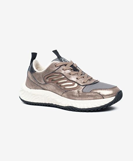 Greyder LAB Kadın Kahverengi Hakiki Deri Spor Ayakkabı