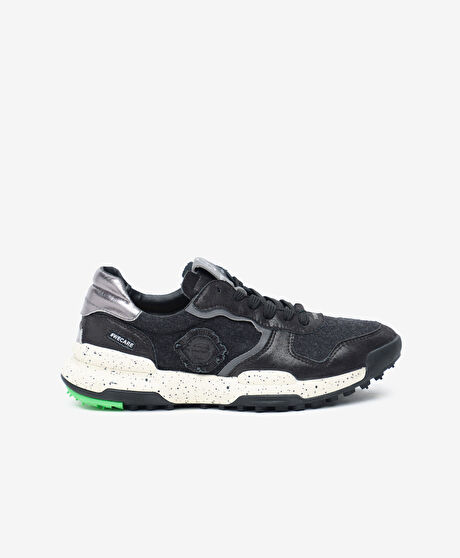 Greyder LAB Kadın Siyah Hakiki Deri Spor Ayakkabı