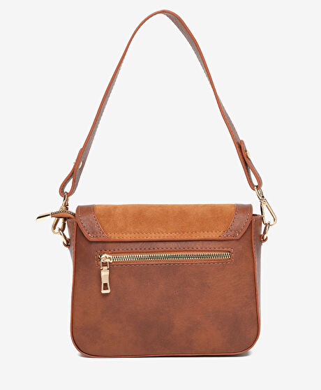 Kadın Taba Hakiki Deri Çapraz Çanta