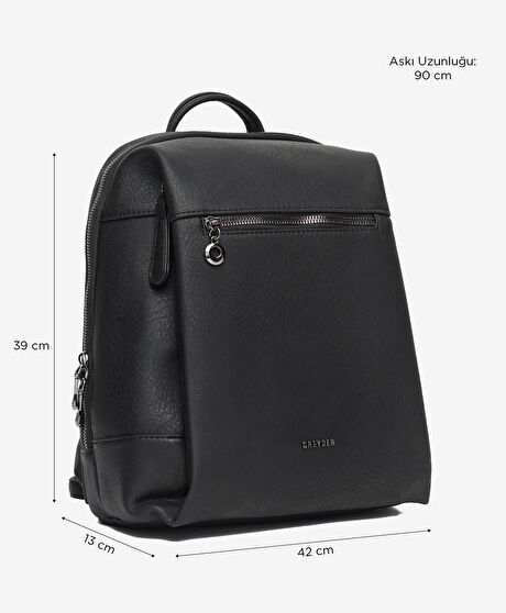 Kadın Siyah Sırt Çantası