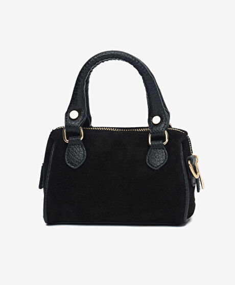 Kadın Siyah Hakiki Deri Çapraz Çanta