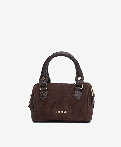 Kadın Kahverengi Hakiki Deri Çapraz Çanta