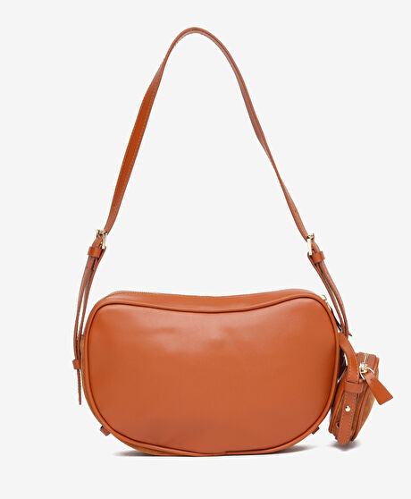 Kadın Taba Hakiki Deri Çapraz Çanta