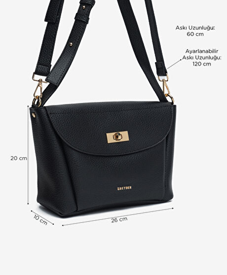 Kadın Siyah Omuz Çantası