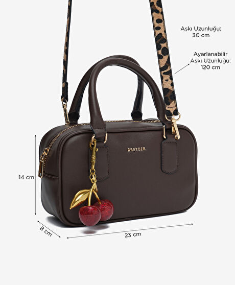 Kadın Kahverengi Çapraz Çanta