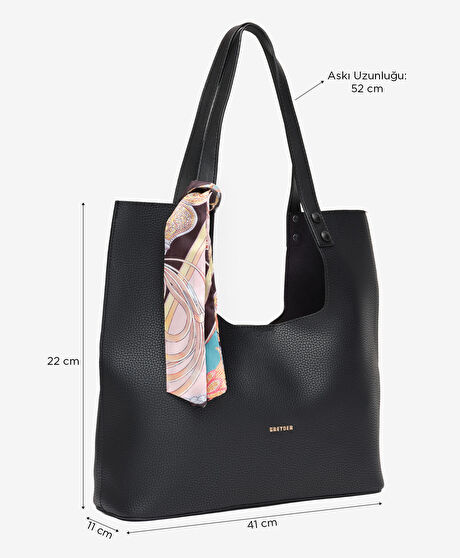 Kadın Siyah Omuz Çantası