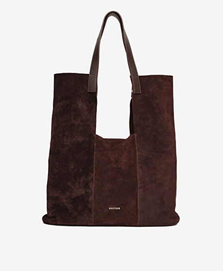 Kadın Kahverengi Hakiki Deri Omuz Çantası