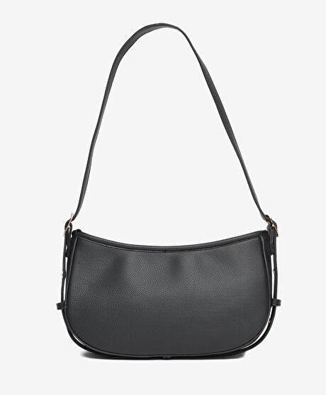 Kadın Siyah Hakiki Deri Çapraz Çanta