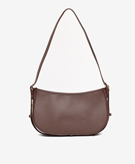 Kadın Kahverengi Hakiki Deri Çapraz Çanta