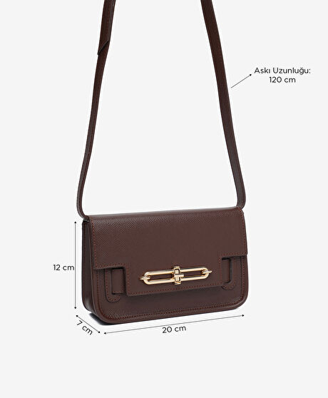 Kadın Kahverengi Çapraz Çanta
