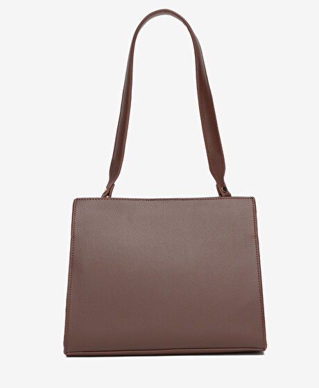 Kadın Kahverengi Hakiki Deri Kol Çantası