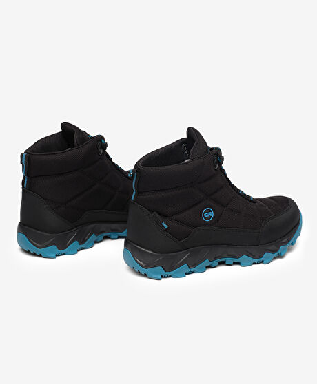 Kadın Siyah Lacivert Hakiki Deri Su Geçirmez Outdoor Bot