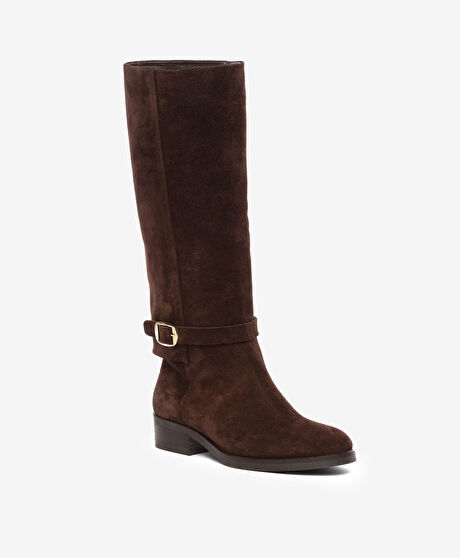 Kadın Kahverengi Hakiki Deri Çizme