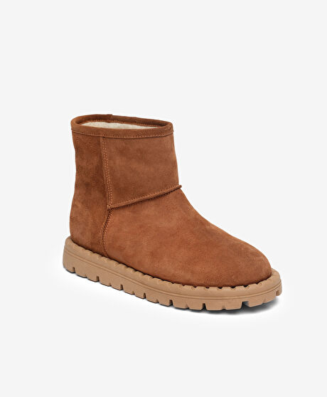 Kadın Taba Hakiki Deri Bot