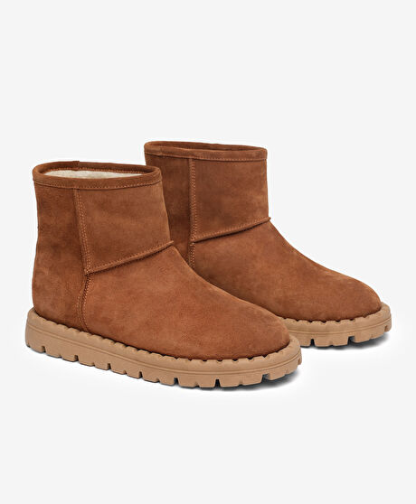 Kadın Taba Hakiki Deri Bot