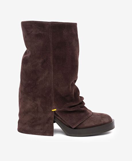 Kadın Kahverengi Hakiki Deri Bot