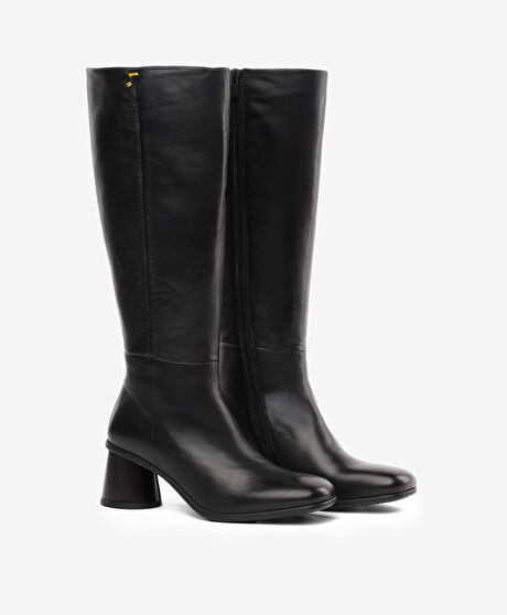 Kadın Siyah Hakiki Deri Çizme